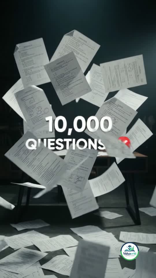 Education reel advertising an IBPS Clerk question bank